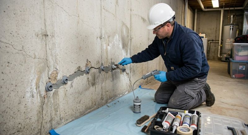 Structural Crack Repair in Lacey, WA