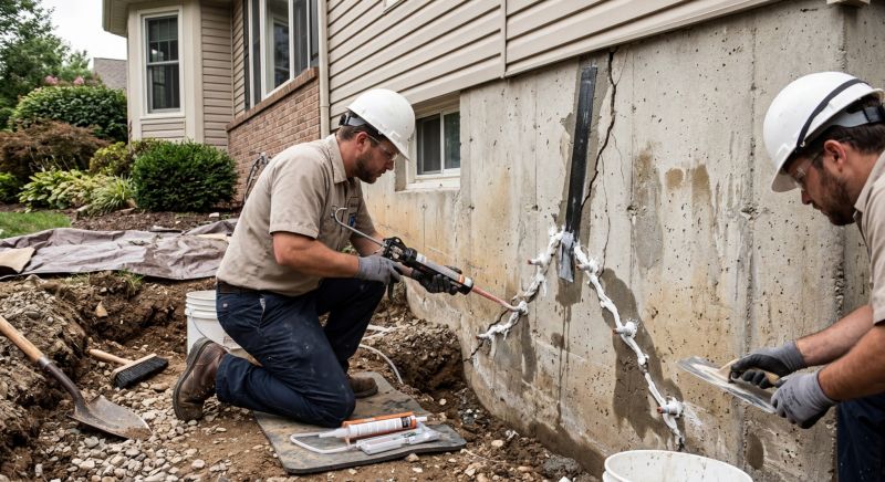 Structural Crack Repair in Lacey, WA