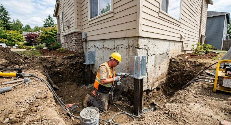 Structural Foundation Repair in Yelm, WA