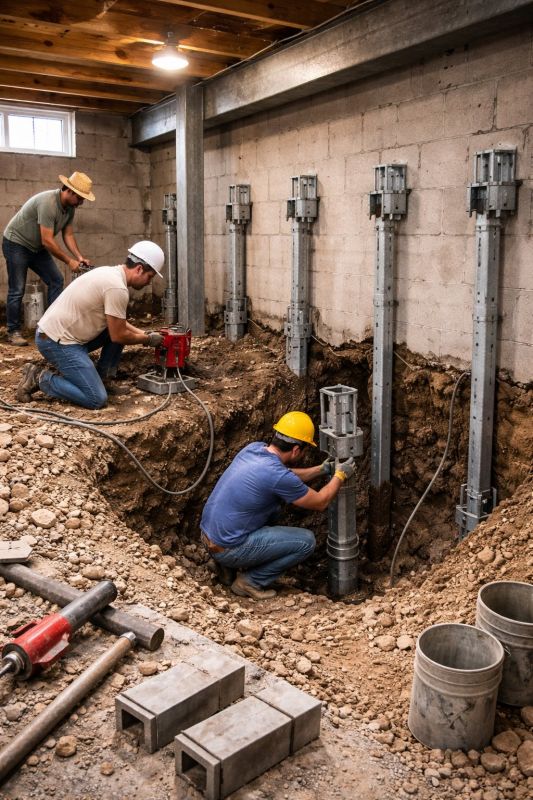 Structural Underpinning in Lacey, WA