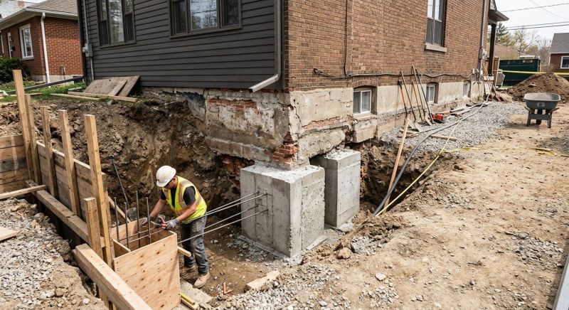 Structural Underpinning in Lacey, WA