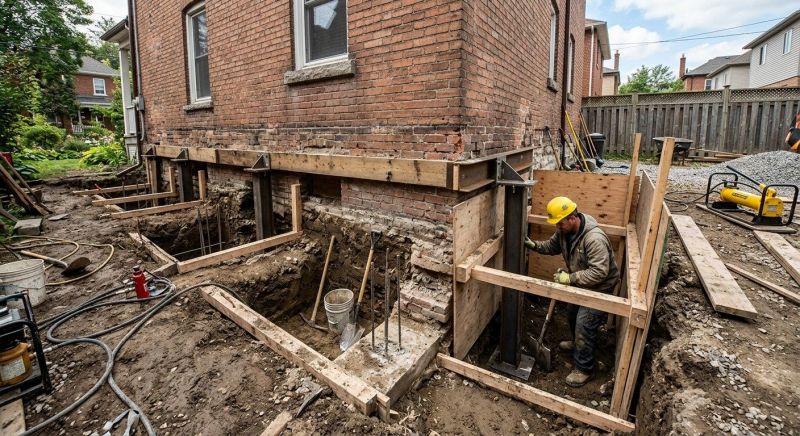Structural Underpinning in Lacey, WA